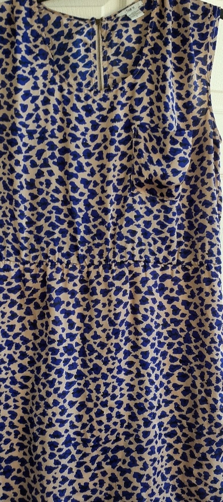 BAR III lepord  printed dress knee length